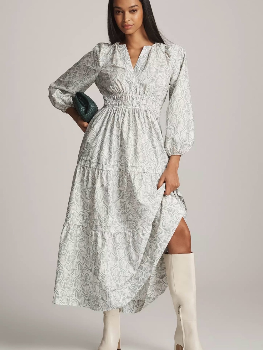 Loverly Grey x Anthropologie Somerset Maxi Dress Size XL